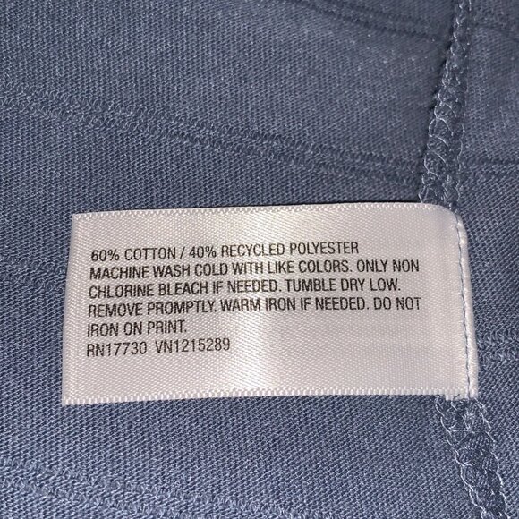 Goodfellow & Co Mens Blue Striped Short Sleeve Casual T-Shirt Size Medium - Picture 8 of 9